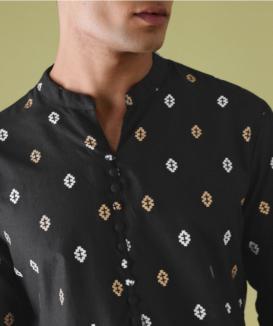 Black Diamond Kurta