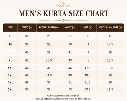 Black Scarlet Kurta