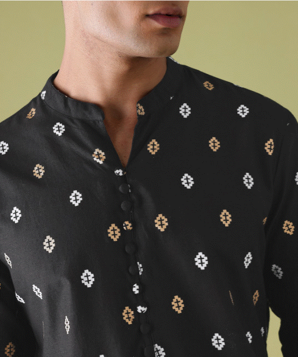 Black Diamond Kurta