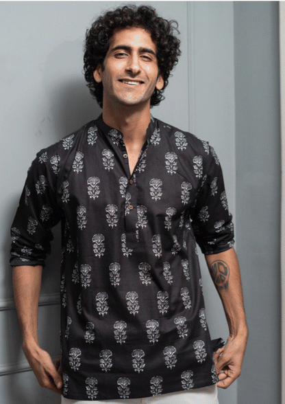 Shadow Print Kurta