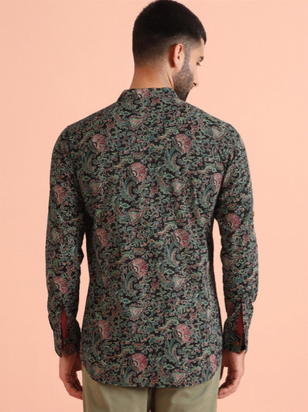 Emerald Paisley Kurta