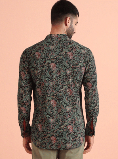 Emerald Paisley Kurta