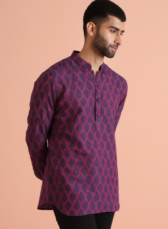 Magenta Vibe Kurta