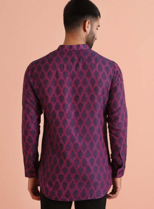 Magenta Vibe Kurta