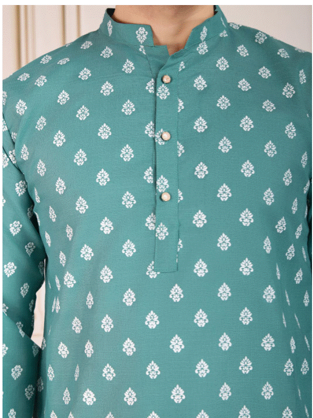 Mint Zariya Kurta