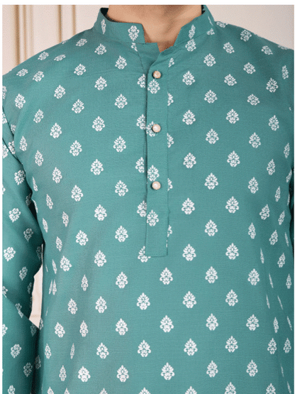 Mint Zariya Kurta