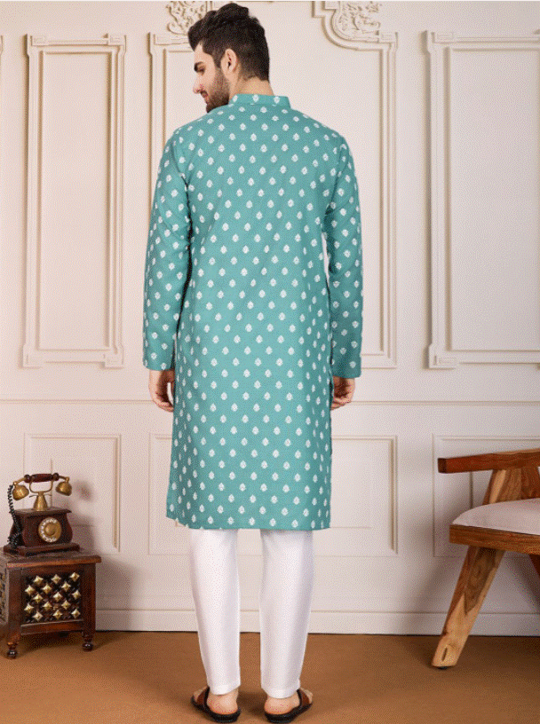 Mint Zariya Kurta