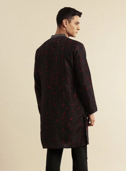 Floral Printed Jashn Kurta