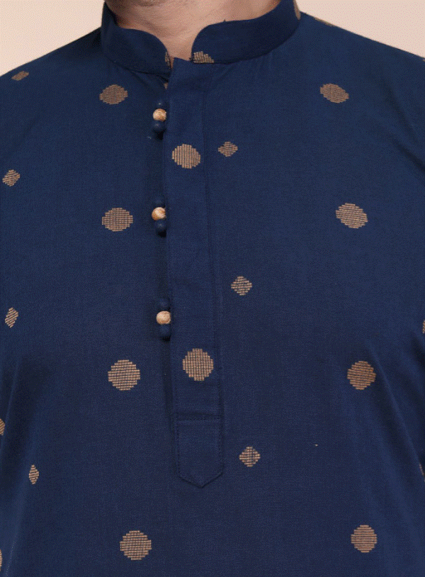 Navy Royale Kurta