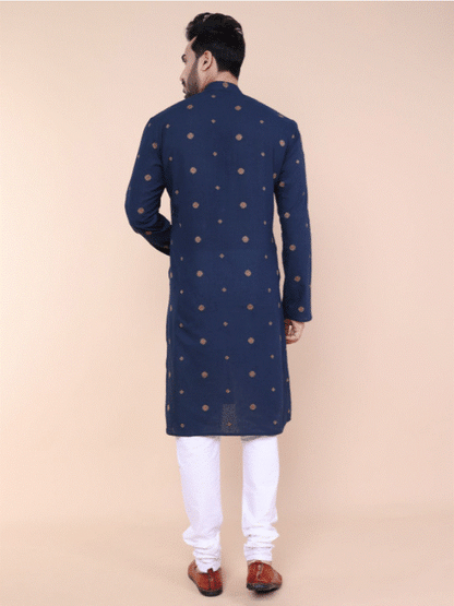 Navy Royale Kurta