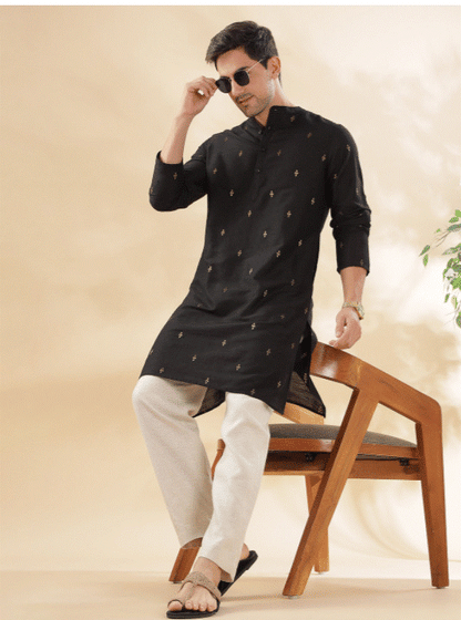 Midnight Aura Kurta