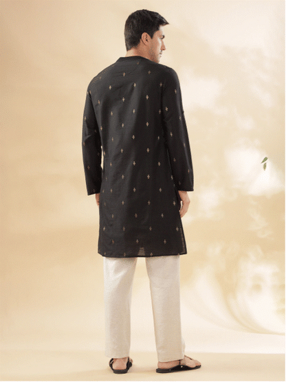 Midnight Aura Kurta