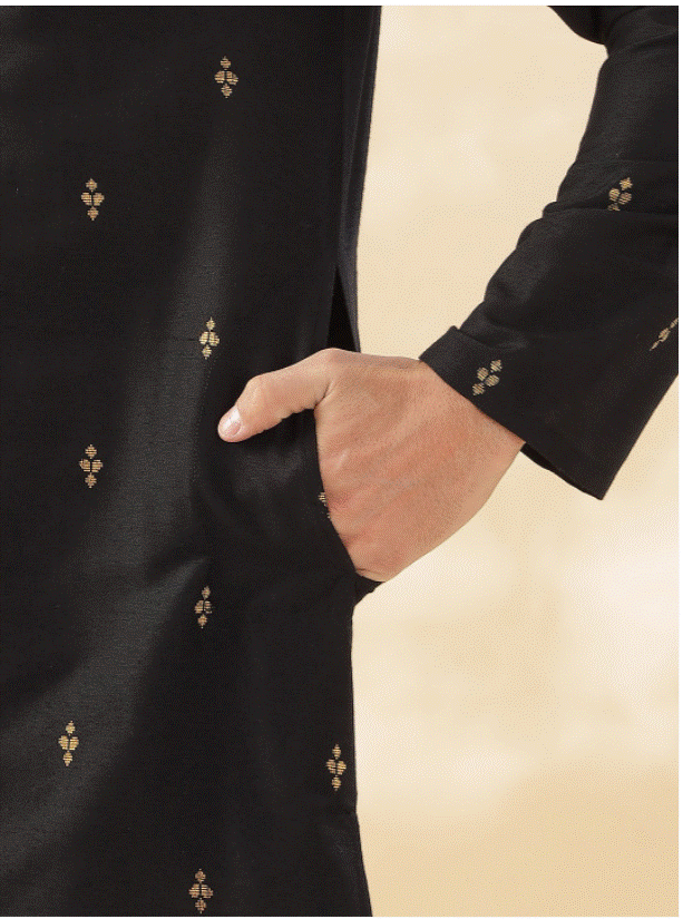Midnight Aura Kurta