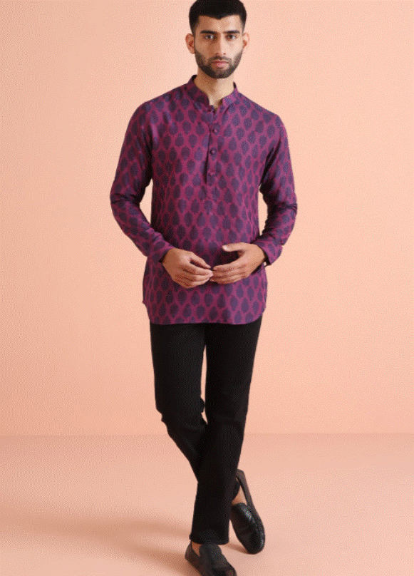 Magenta Vibe Kurta