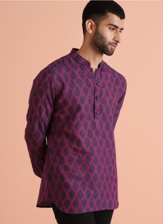 Magenta Vibe Kurta