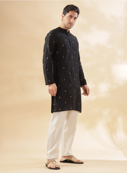 Midnight Aura Kurta