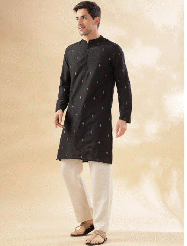 Midnight Aura Kurta