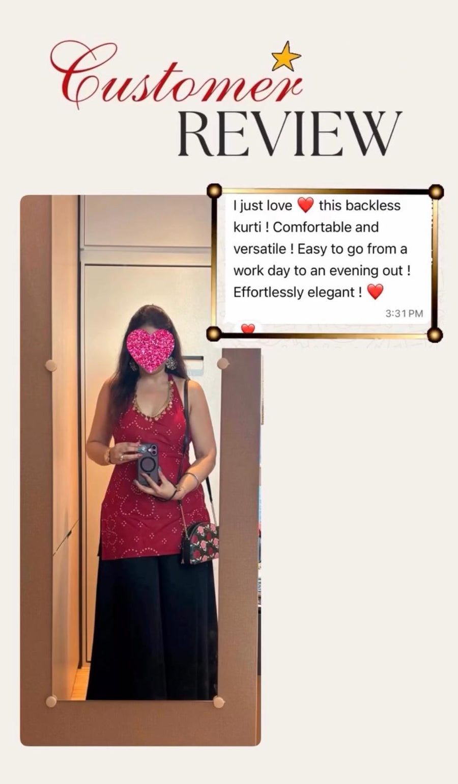 Customer review